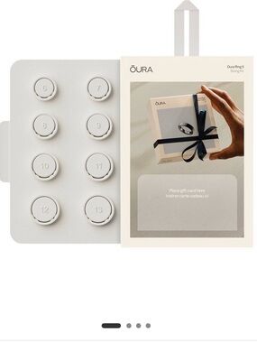 Ōura Ring 5 Sizing Kit - White New